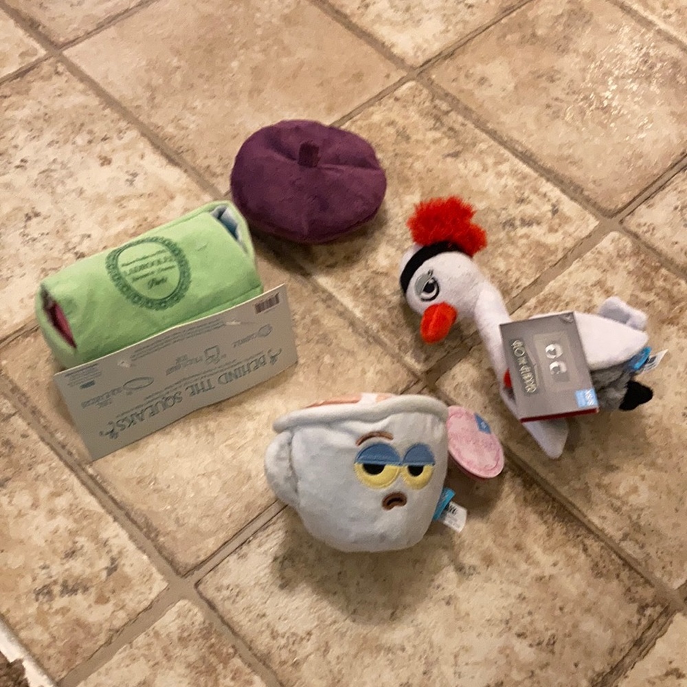Lot of 4 Small Dog Toys